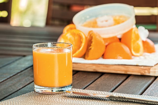 140+ Caption About Orange Juice